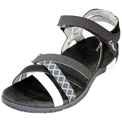 Imagen de CHIRUCA Sandalias Planas Malibu Negro Talla: 38 genero: Mujer
