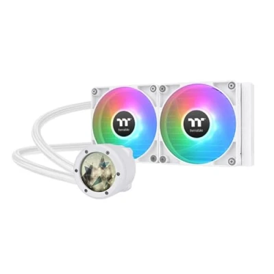 Imagen de TH240 V2 Ultra ARGB Sync CPU Liquid Cooler Snow Edition All In One