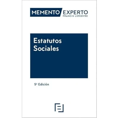 Imagen de Memento Experto Estatutos Sociales 2024
