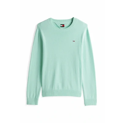 Imagen de Tommy Jeans Essential Light Jersey de punto, Hombre, Talla: 56, Spring mint