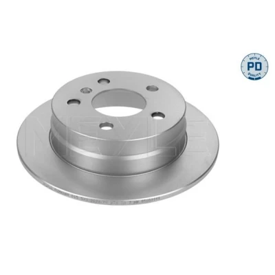 Imagen de MEYLE 015 523 0027/PD Disco de freno Eje trasero 258 8 5 112 macizo revestido láminas zinc con tornillos PD Quality MERCEDES BENZ: Clase B