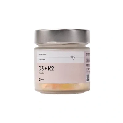 Imagen de be levels Vitamina D3 y K2 2000 UI + 75 µg MenaQ7® D Colecalciferol Mejora Huesos Músculos Mejor Absorción de Calcio Vegano, Sin Gluten Ni Lactosa