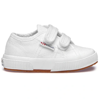 Imagen de Superga 2750 Strap Classic Unisex Zapatillas para niños, Talla: 32, Weiß Zapatos