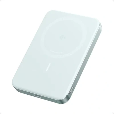 Imagen de Anker MagGo Power Bank, Batería magnética ultradelgada de 10000 mAh, Certificado Qi2, Cargador Portátil 15 W, Compatible con MagSafe, diseño ergonómico, Solo para iPhone 15/14/13/12