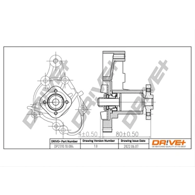 Imagen de Bomba de agua, refrigeración del motor Dr!ve+ DP2310.10.084
