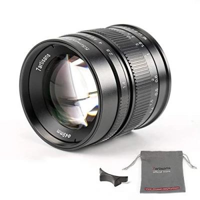 Imagen de 7artisans F1.4 APS C Für Fuji X Lente Fija Manual de 55 mm para cámaras como A1 A10 A2 A3 AT M1 XM2 T1 T10 T2 T20 Pro1 Pro2 E1 E2 E2s