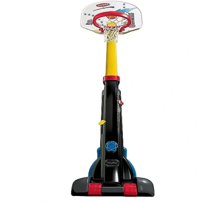 Imagen de Little Tikes Easy Store Juego de baloncesto, Diversión al aire libre, Altura ajustable, activo, Incluye un balón, Edad 12 meses a 6 años y más