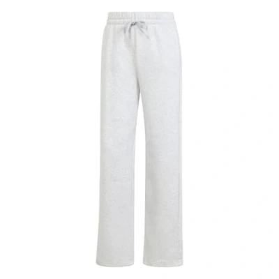 Imagen de adidas Mujer Essentials Small Logo Feel Cozy Open HEM Pants, Light Grey Heather/White, M