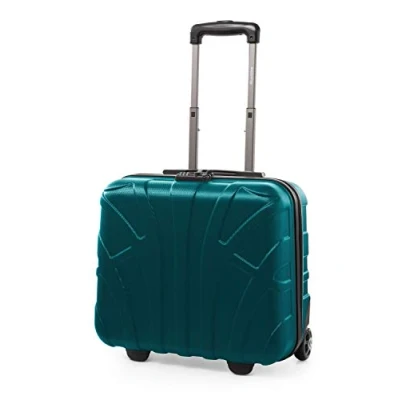 Imagen de SUITLINE Maleta piloto, Equipaje de Mano, Business Trolley, Rígida, TSA, ABS, 2 Ruedas, Turquesa