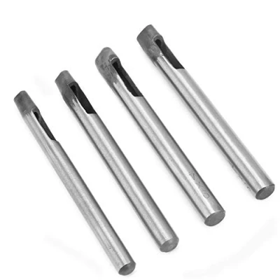 Imagen de 6 * 4 mm, 7 8 9 mm Herramienta de perforación orificios huecos, Juego perforaciones huecas Trabajo cuero para bolsas