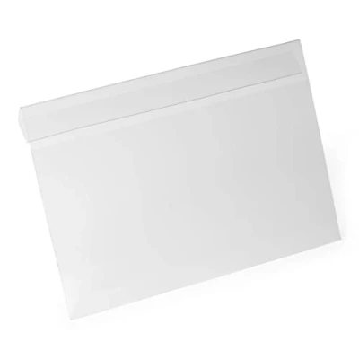 Imagen de Durable Bolsillo de identificación TAPA DURA con pliegue A4 horizontal, paquete 10, 116319