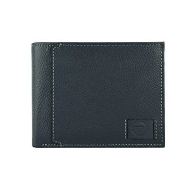 Imagen de Sergio Tacchini Cartera para Hombre de Piel auténtica Negra con Tarjetero y Caja Regalo, Marina 039, Clásico, Clásico