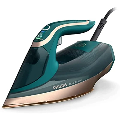 Imagen de Plancha de Vapor Philips DST8030/70, 3000 W, Golpe turbo 240g, vertical, Verde