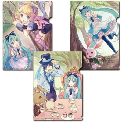 Imagen de Sakami Merchandise Vocaloid Clearfile 3 Set Characters