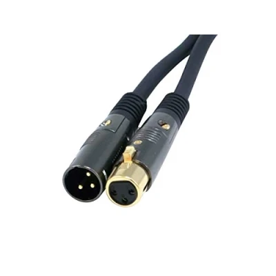 Imagen de Monoprice Cable XLR a [micrófono e interconexión] 30,48 m M/F, conector chapado en oro, 16 AWG Serie Premier