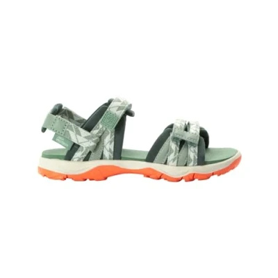 Imagen de Jack Wolfskin 2 IN 1 Unisex Sandalias de senderismo para niños, Talla: 29, Mint leaf Zapatos