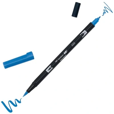 Imagen de Rotulador Abt Dual Brush 535 Cobalt Blue Tombow