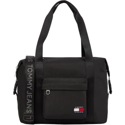 Imagen de Tommy Jeans ESS Daily Duffle Unisex Bolsa de fin semana, Talla: One Size, Black