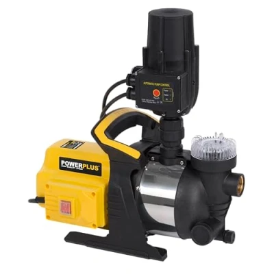 Imagen de POWER plus POWXG9565 Bomba de jardín 1200w anillo inox, Multicolor
