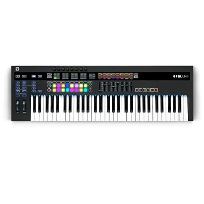 Imagen de Novation 61SL MkIII: teclado controlador MIDI de 61 teclas y secuenciador con integración DAW