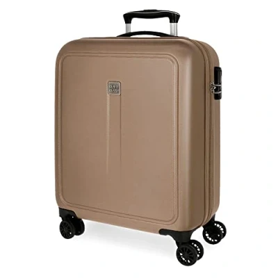 Imagen de Roll Road Camboya Maletas de cabina Champagne 40x55x20 cms Rígida ABS Cierre combinación lateral 37L 2,56 kgs 4 Ruedas dobles equipaje mano