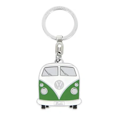 Imagen de BRISA VW Collection Llavero de Metal esmaltado T1 Camper Bus (Frente/Verde)