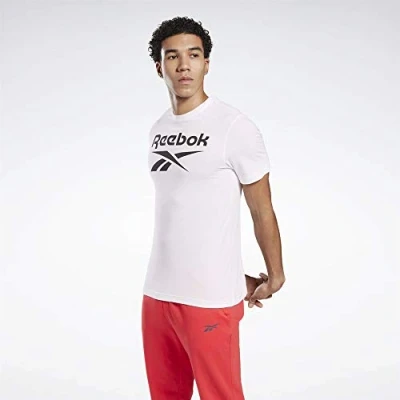 Imagen de Reebok Camiseta estampada, Hombre, Talla: Large, White