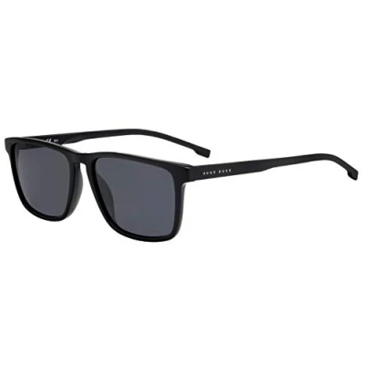 Imagen de BOSS 0921/S Ir 807 55 Gafas de sol, Hombre, Negro (Black/Grey Grey),