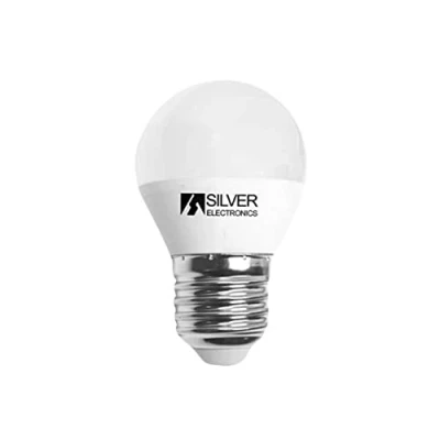Imagen de Silver Electronics 961727 Bombillas, 5000 K E27, 7 W, Blanco