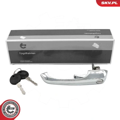 Imagen de ESEN SKV 97SKV172 Manecilla de Puerta delante con cilindro cierre, llave cromado VOLKSWAGEN: LT 28 35 I Bus
