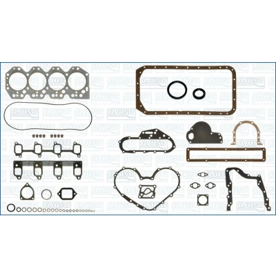 Imagen de AJUSA 50134500 Juego completo de juntas, motor con junta culata, vástago válvula FIBERMAX TOYOTA: Land Cruiser 40 SUV