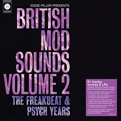 Imagen de Eddie Piller Presents British Mod Sounds of The 1960s Volume 2: Freakbeat &amp; Psych Years (2 x 140g Black Vinyl) [Vinilo]
