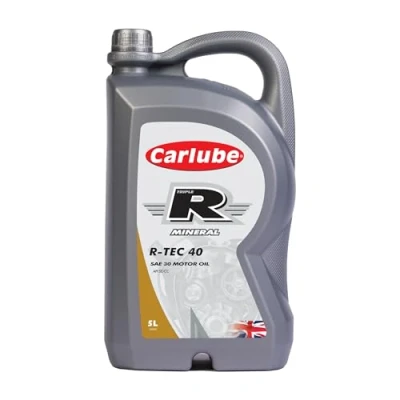 Imagen de Carlube Triple R Diesel SAE 30 Aceite mineral para motor de automóvil, 5 L
