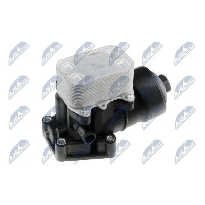 Imagen de NTY CCL AU 010 Radiador de Aceite VOLKSWAGEN: GOLF 6, Polo V Hatchback, Transporter 5, SEAT: Ibiza 4 ST, Leon II Altea XL norauto, oscaro,