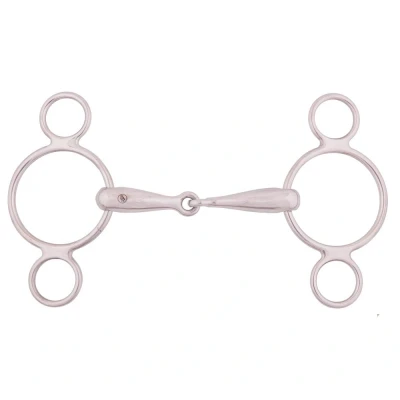 Imagen de BR Single Jointed Three Ring Gag 18 mm