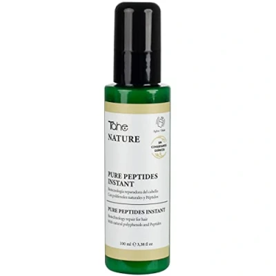 Imagen de Tahe Nature Tratamiento capilar instantáneo antirrotura Pure Peptides Instant con Biotecnología reparadora del cabello, 100 ml