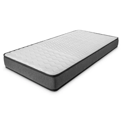 Imagen de COSMOS Pack x2 Colchones Viscoelásticos 80x200 cm Alpha Promo Espuma HR y Blue Latex Firmeza Equilibrada, Transpirable, Hipoalergénico, Ergonómico Cara Invierno Verano, 7 Zonas Confort