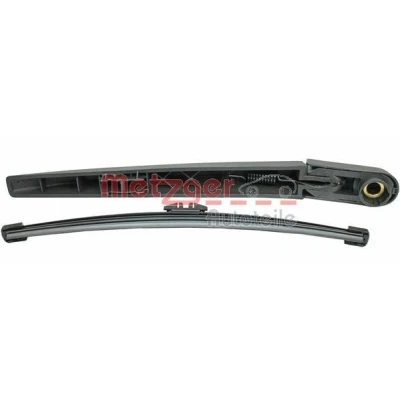 Imagen de Brazo del limpiaparabrisas, lavado de parabrisas Metzger 2190360 posterior con caperuza, limpiaparabrisas incorporado RENAULT: Clio 4