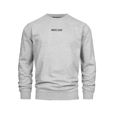 Imagen de Indicode Jeans Inkorbin Sudadera, Hombre, Talla: Small, Lt grey mix