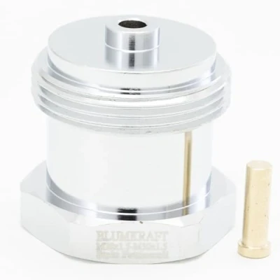 Imagen de BLUMKRAFT Adaptador de metal compatible con radiadores FRATELLI PETTINAROLI M28 x1.5 a M30 x 1.5 para termostato/cabeza termostática M30x1.5 macho