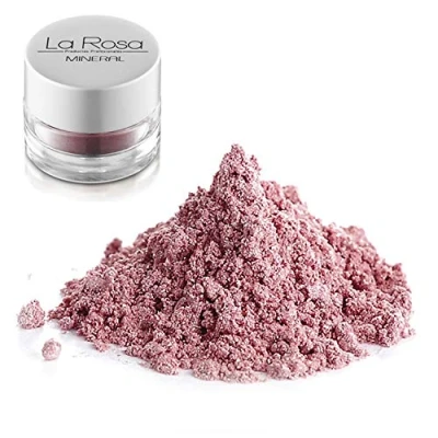 Imagen de La rosa maquillaje mineral nº 19 coral sombra de color cálido, con brillo 3 gr