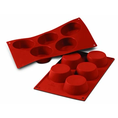 Imagen de Silikomart SF024 MUFFIN Molde de silicona Ø81 H 32 MM