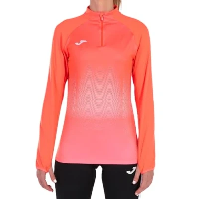 Imagen de Joma Elite VII Sudadera Running, Mujer, Coral flúor, S