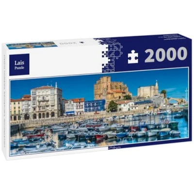 Imagen de Lais Puzzle Castro Urdiales, Cantabria, Norte de España 2000 Piezas panoramica