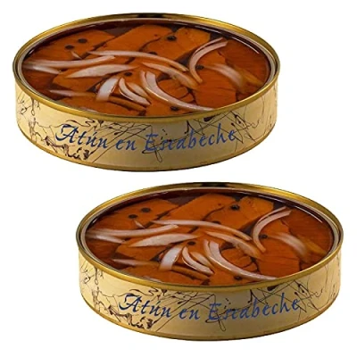 Imagen de Conserva de Atun en Escabeche Lata 280 g Conservas El Ronqueo (Pack 2 latas)