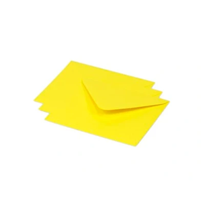 Imagen de Clairefontaine sobre Pollen 12, 5 x 13, 8 cm 120 G paquete de 20, color Jaune soleil