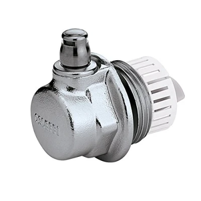 Imagen de Caleffi 507721 AERCAL Tapón para Radiadores 1 1/4&#039;&#039; M Izquierdo con Válvula de Purga Aire