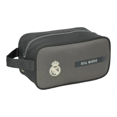 Imagen de Safta Real Madrid 3ª EQUIPACIÓN 24/25 Zapatillero Mediano, Multiusos, Portatodo, Deporte, Extraescolares, Fútbol, Cómodo y Versátil, 29x14x15 cm