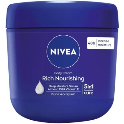 Imagen de Nivea Rich Nourishing 48H Body Cream 400ml (6pcs) (£3.08/each) (0570)