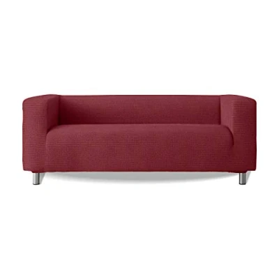 Imagen de Funda de sofá Modelo Klippan Brazos Sofa Altos Tejido elástico Suave New York Color 05 Rojo